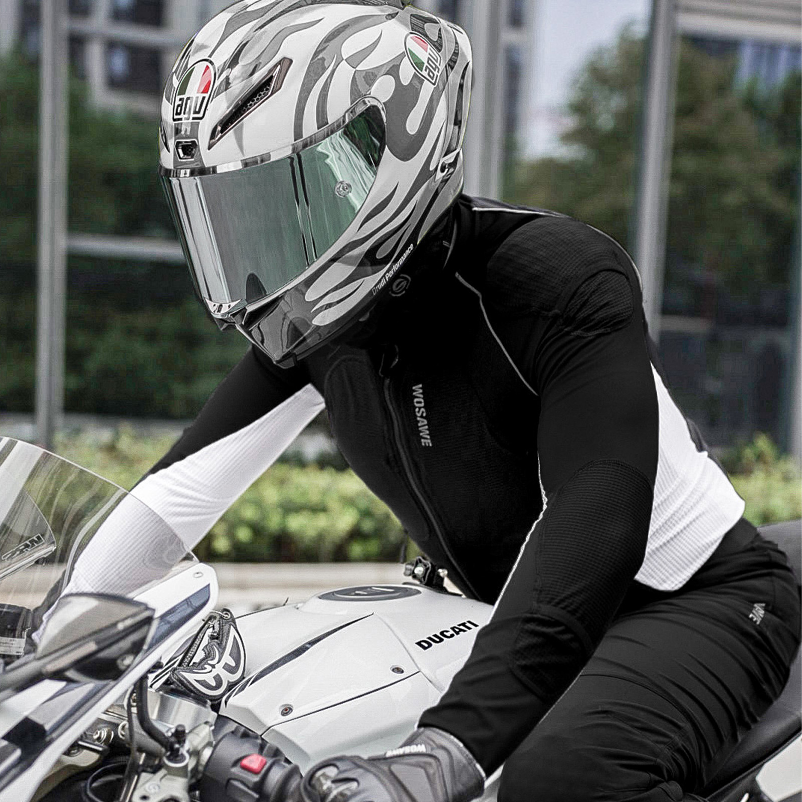 WOSAWE Men Motorcycle Riding J - Motorcycle Gear Vest ulasan dan harga