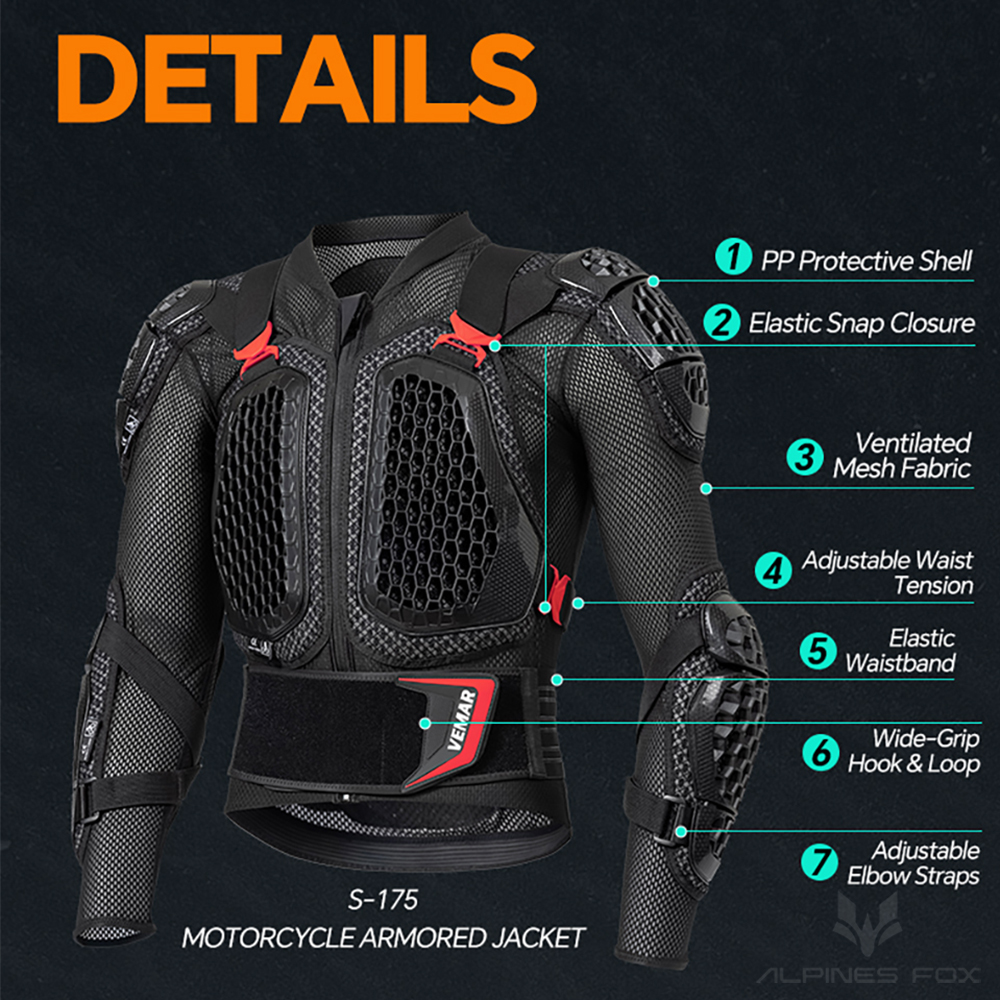 VEMAR 2025 Men New Motorcycle  - Motorcycle Gear Vest ulasan dan harga