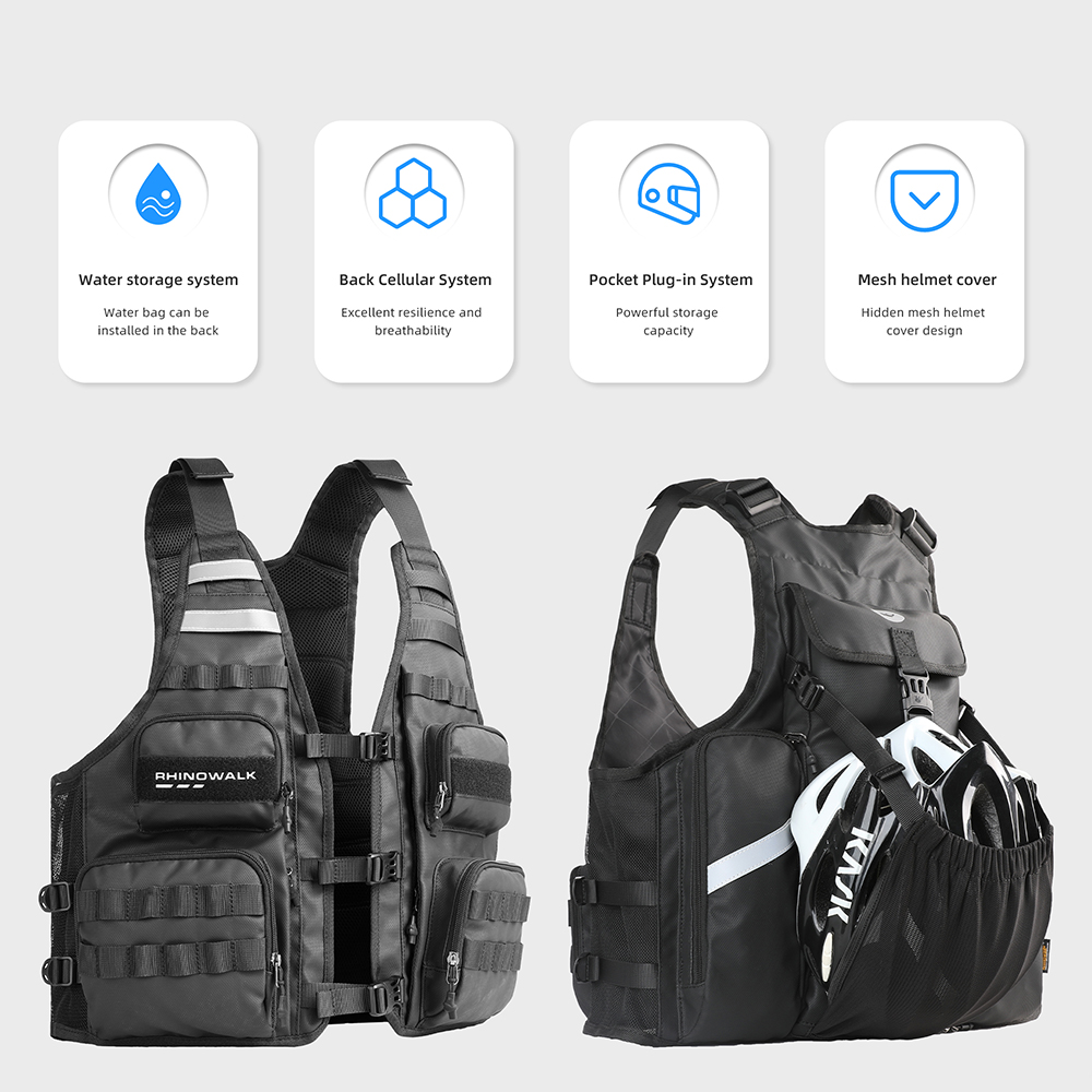 Rhinowalk Motorcycle Vest Set  - Motorcycle Gear Vest ulasan dan harga