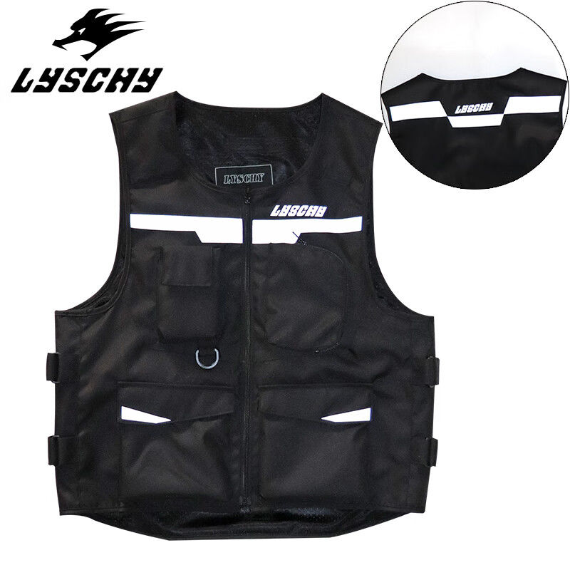 LYSCHY Motorcycle Vest Removab - Motorcycle Gear Xl ulasan dan harga