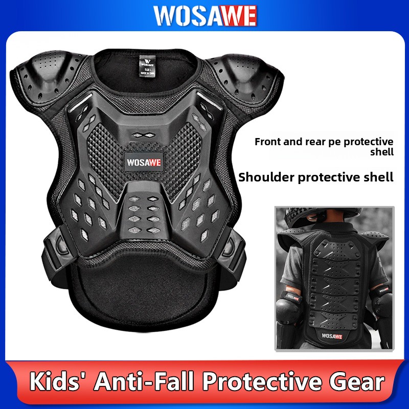 WOSAWE Kids Motorcycle Childre - Motorcycle Gear Vest ulasan dan harga