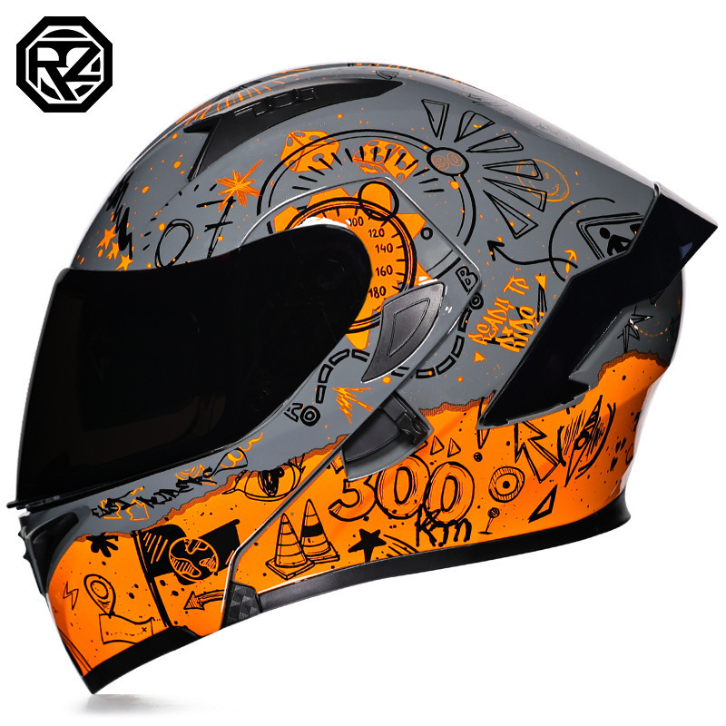 OrzWomen Helmet Double Sun Gea - Motorcycle Gear Xl ulasan dan harga