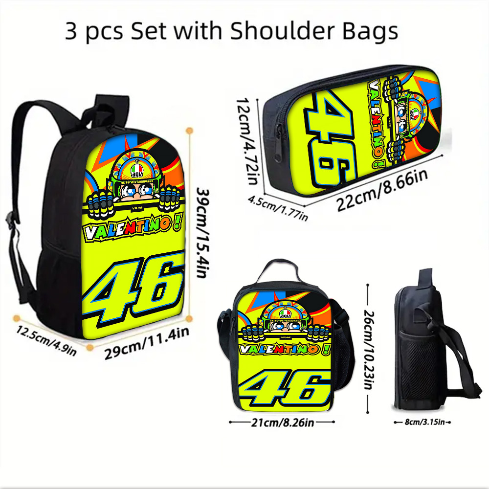 Motorcycle racer #46 Child Sch - Motorcycle Gear Bag ulasan dan harga