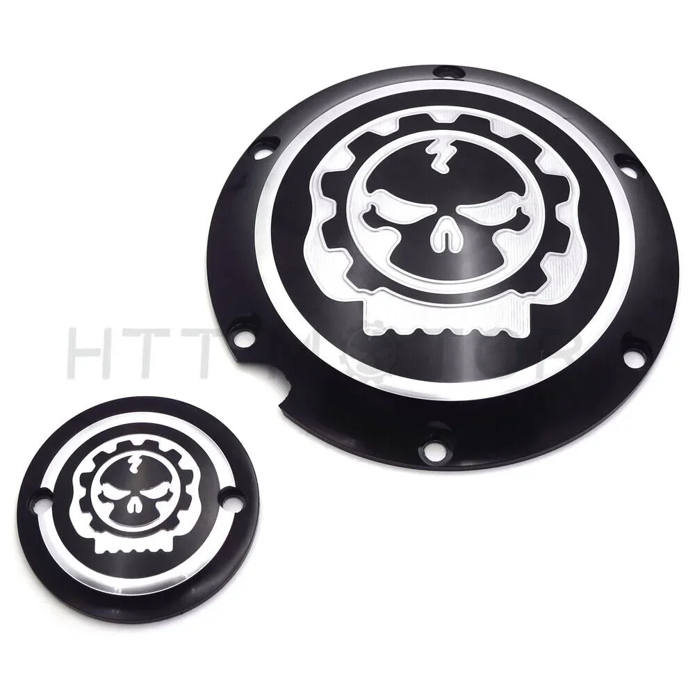 Skull Engine Derby Timer Cover - Motorcycle Gear Xl ulasan dan harga