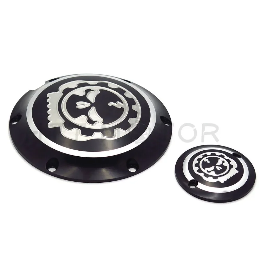 Skull Engine Derby Timer Cover - Motorcycle Gear Xl ulasan dan harga